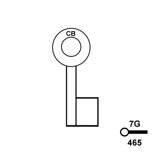 Padlock Large 7g SKS 321/7 HD 321 X 7