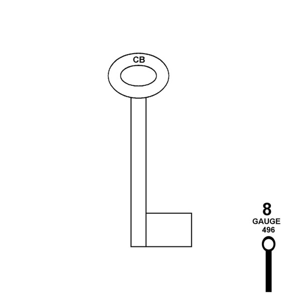 Pipe Latch 8g SKS 269/8 HD 269 X 8