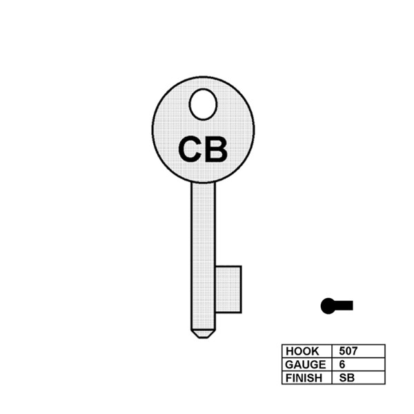 Wellington Night Latch 7g SKS 395