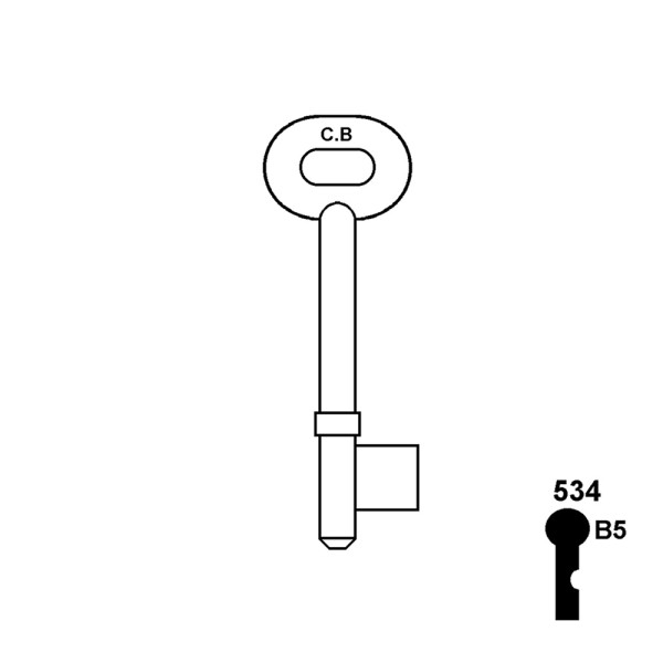 Legge R Blank 5 SKS 459/05 HD B459 5