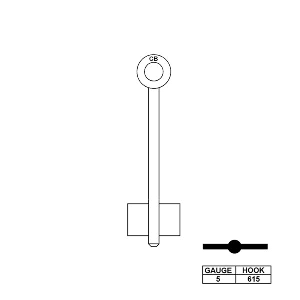 Chubb Double Bitted 5g SKS 336/5 336/05