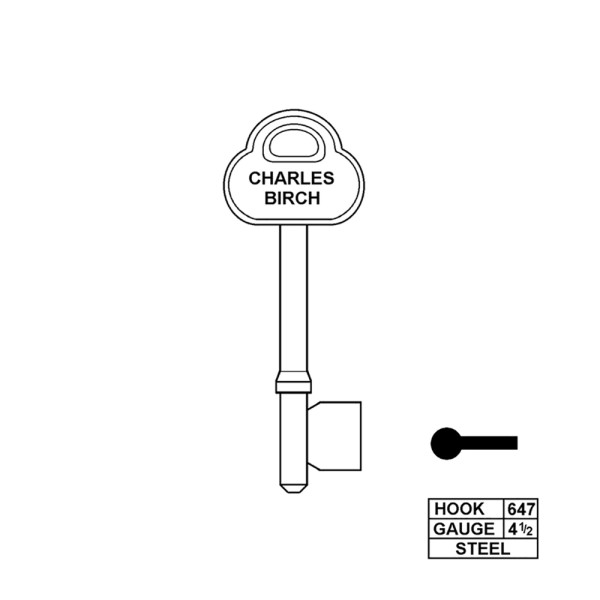 Hook 647 Assa 2740 Series 