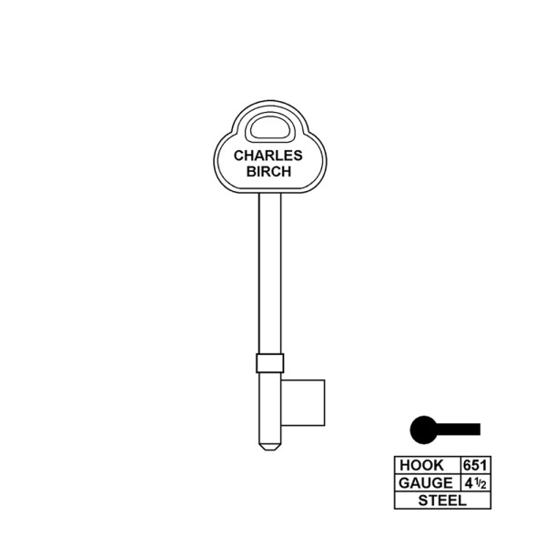 Hook 651 Assa 40a 2440 Series 