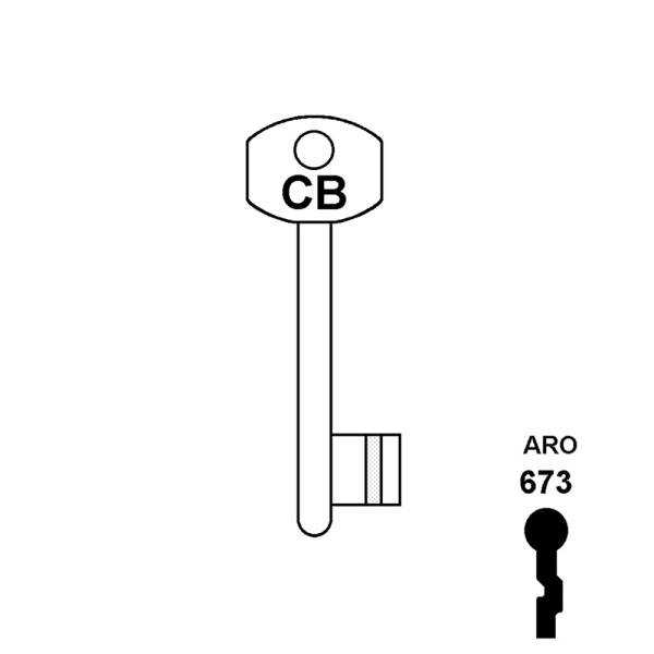 Euro Locks Diecast Mortice Blanks 412ARO SKS 412/RO B600/1