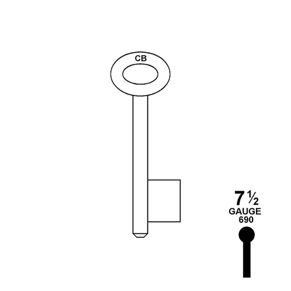 Pin Safe 7 1/2g SKS 305/7 5