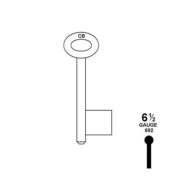 Pin Latch 6 1/2g SKS 281/6 5