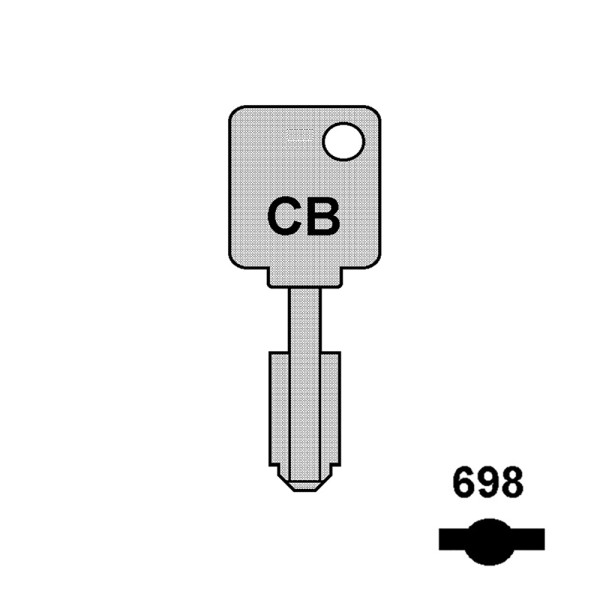 Chubb AVA (Sq Bow) Silca 5ACH4 SKS 374N HD B374B