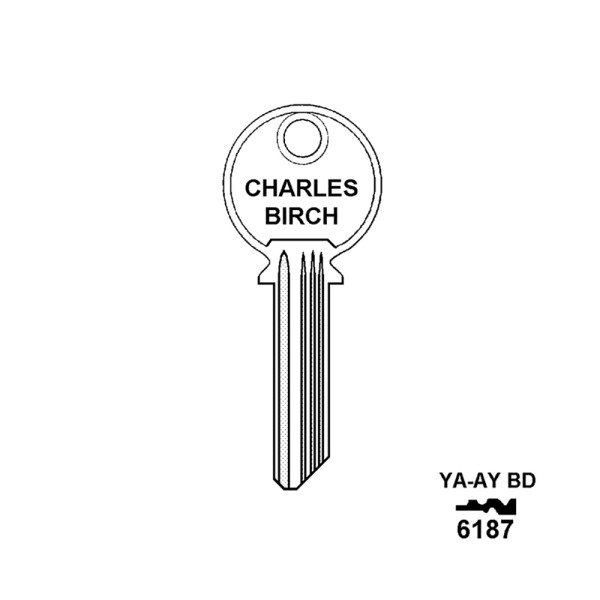 Hook 6187 YA-AY/BD Cat S3