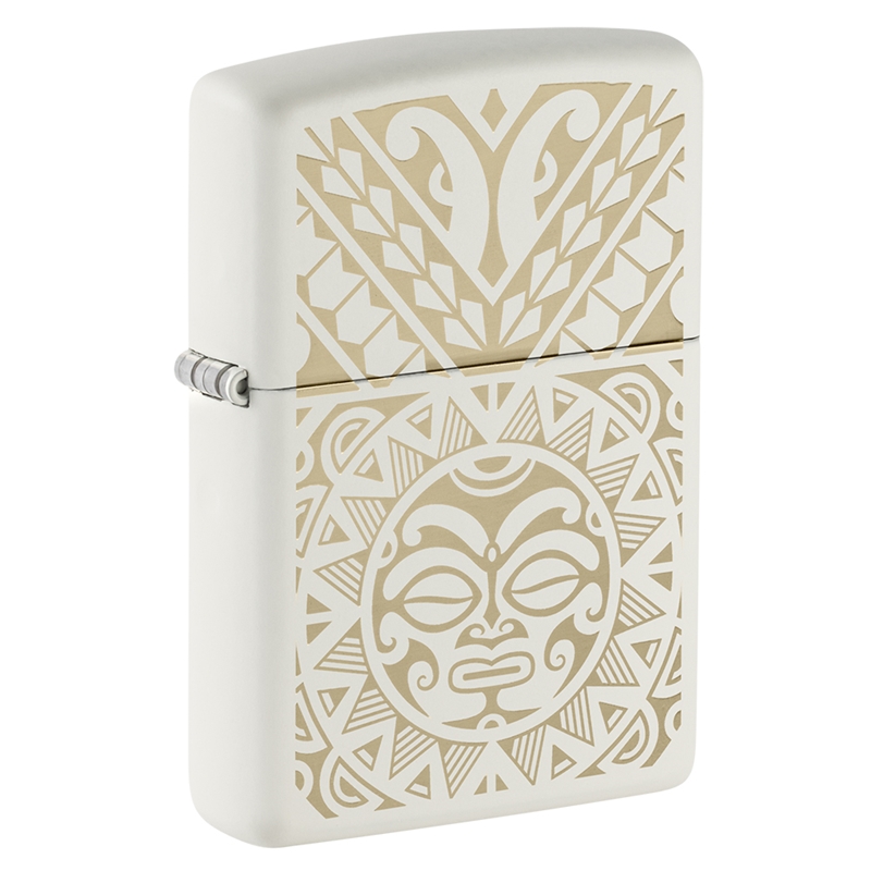Zippo Lighter Maori Tattoo Design (46096) - Charles Birch Ltd
