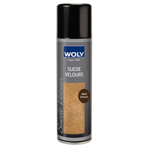 Woly Suede & Nubuck Renovating Spray, Dark Brown 250ml