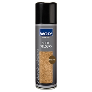 Woly Suede & Nubuck Renovating Spray, Med Brown 250ml